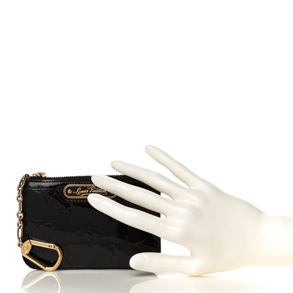 Louis Vuitton Vernis Key Pouch Amarante 3 of 9