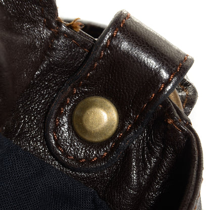 Balenciaga Chevre Flap Shoulder Bag Chocolate 6 of 10