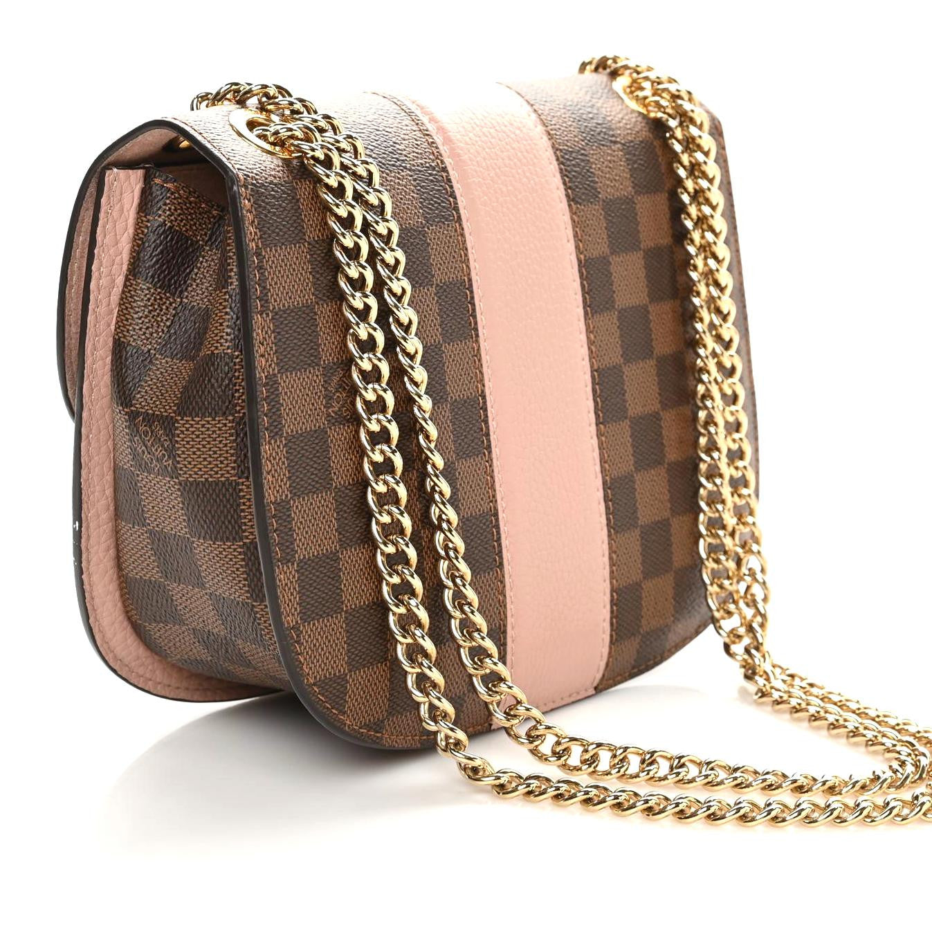 Louis Vuitton Damier Ebene Cuir Taurillon Wight Magnolia 3 of 8