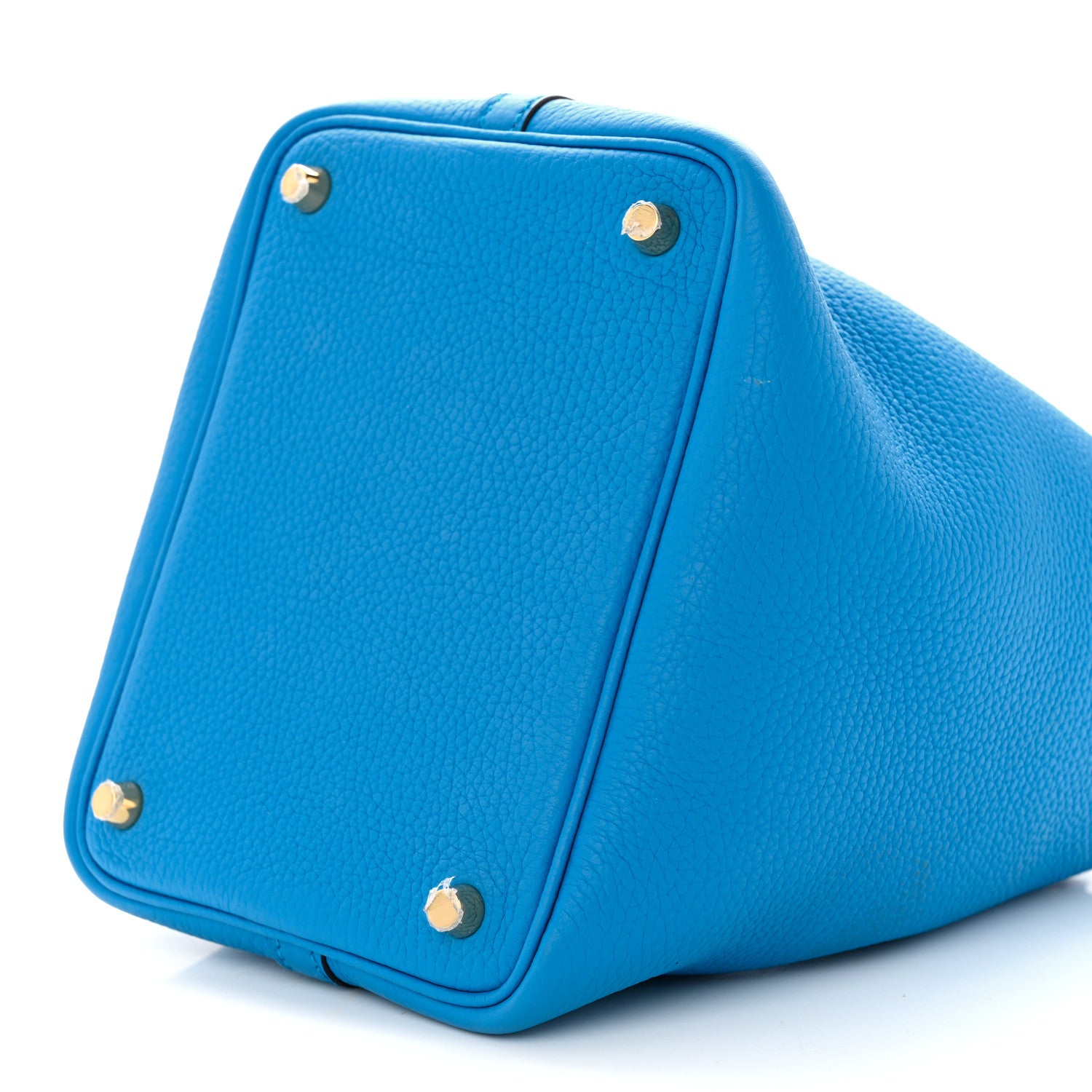 Hermes Taurillon Clemence Picotin Lock 18 PM Bleu Zanzibar 10 of 11
