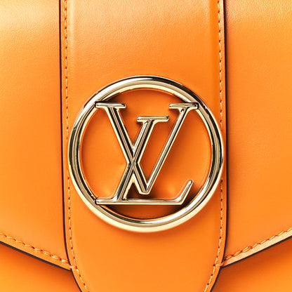 Louis Vuitton Smooth Calfskin LV Pont 9 Summer Gold 8 of 11