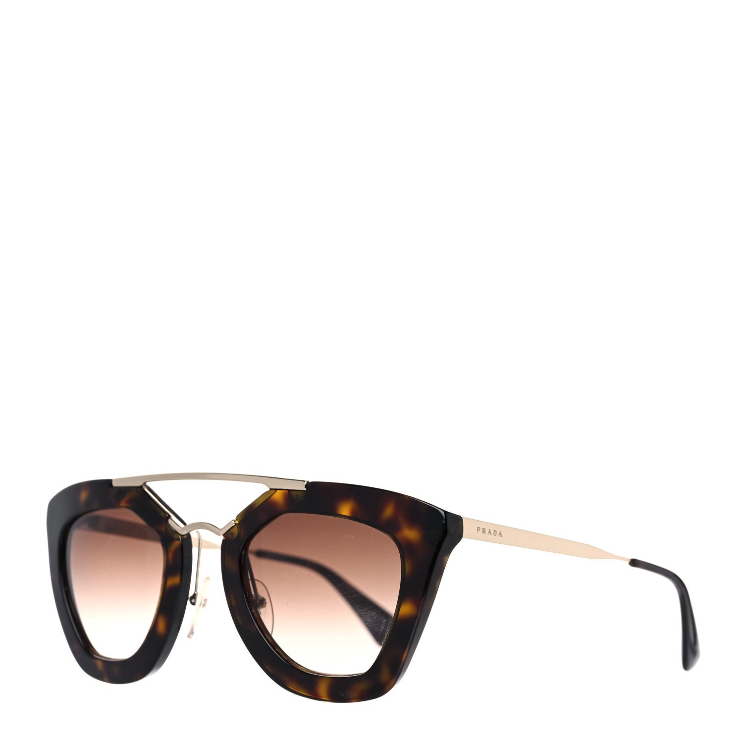 Prada Acetate Cinema Sunglasses SPR 09Q Tortoise 1 of 10