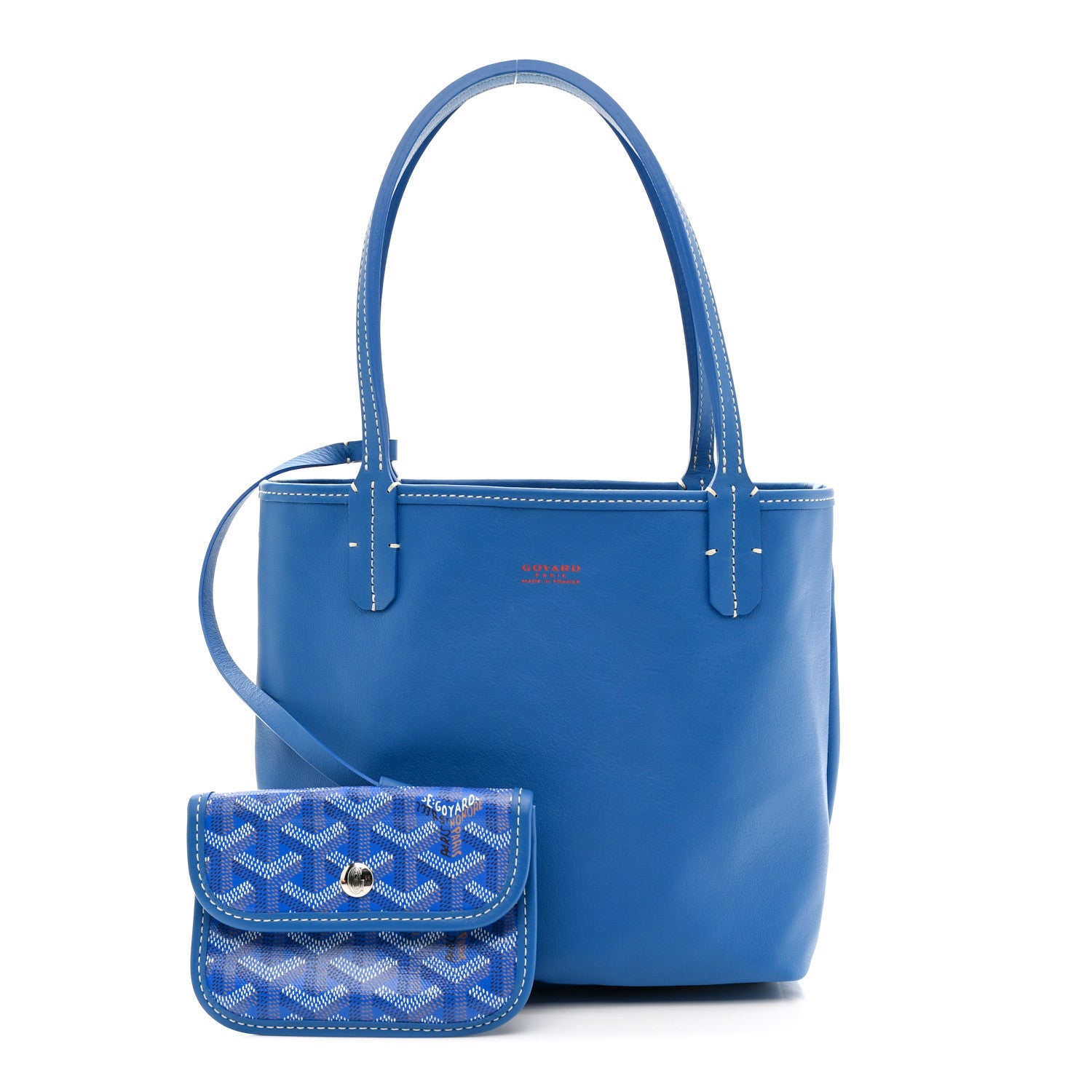 Goyard Goyardine Reversible Mini Anjou Sky Blue 5 of 19
