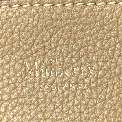 Mulberry Small Classic Grain Silky Calfskin Lily Tote Linen Green 6 of 9