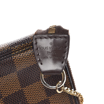 Louis Vuitton Damier Ebene Mini Pochette Accessories 6 of 16