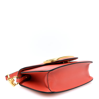 Valentino Garavani Calfskin Vlogo Small Loco Shoulder Bag Amber 4 of 9