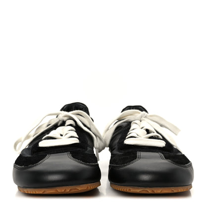 Loewe Nylon Suede Ballet Runner Sneakers 39 Black 3 of 9