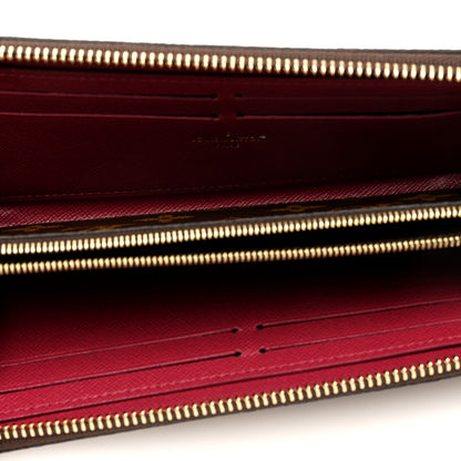 Louis Vuitton Monogram Clemence Wallet Fuchsia 5 of 6