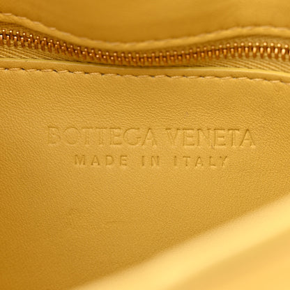 Bottega Veneta Lambskin Maxi Intrecciato Padded Chain Cassette Crossbody Bag Corn 6 of 10