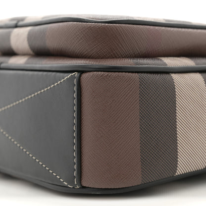 Burberry Canvas Check Paddy Messenger Birch Brown 9 of 10