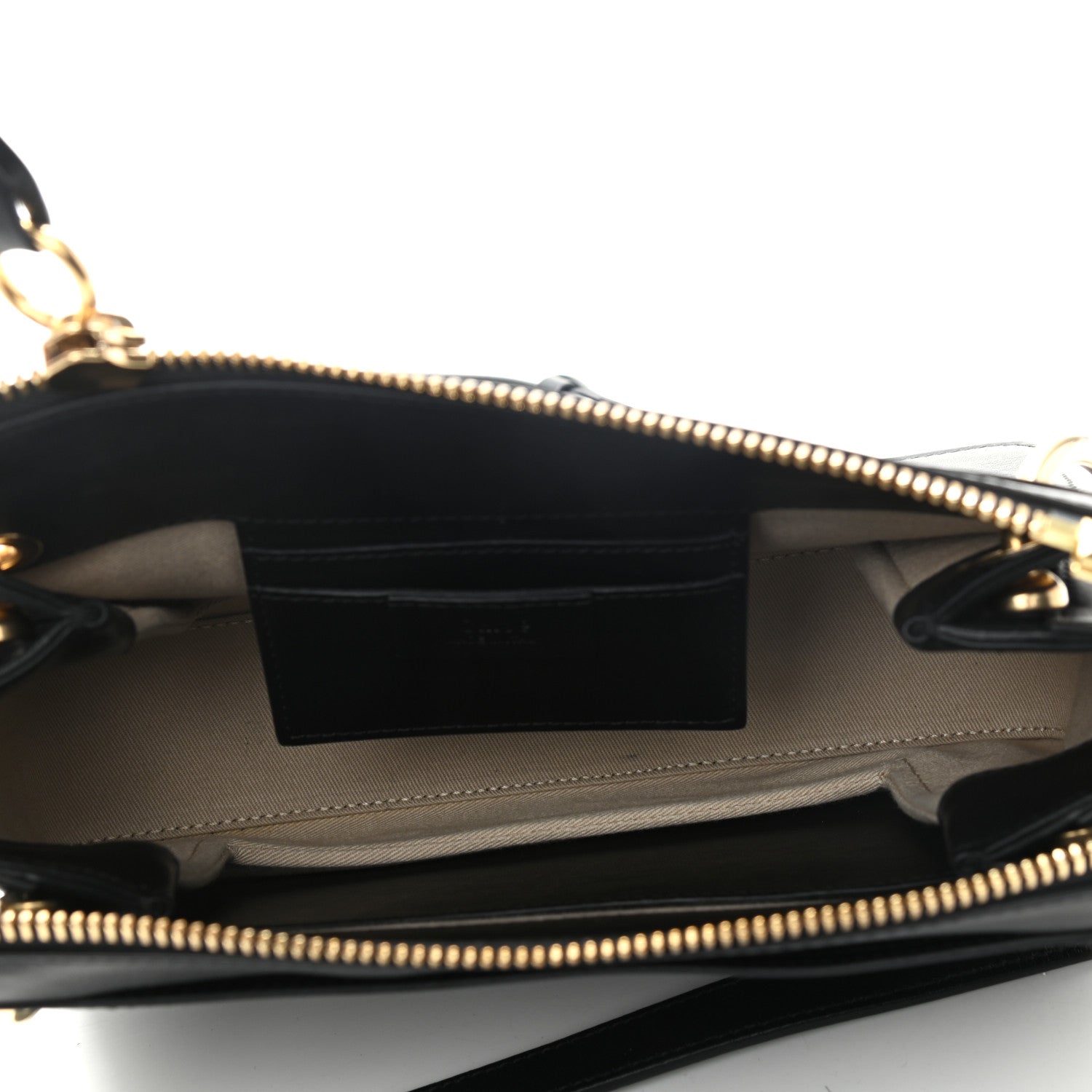 Chloe Calfskin Suede Small Roy Bag Black 7 of 11