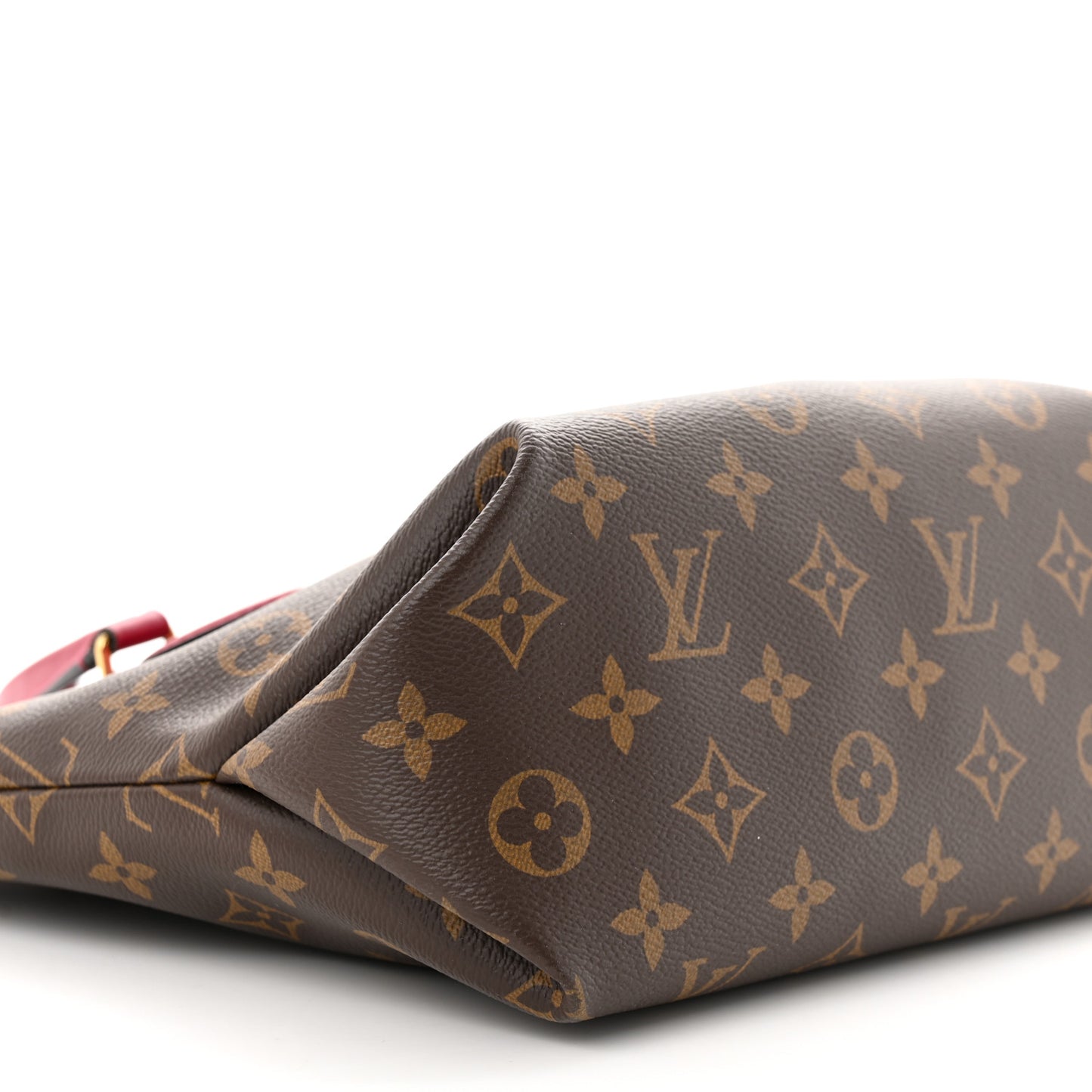 Monogram Flower Zipped Tote PM Lie De Vin