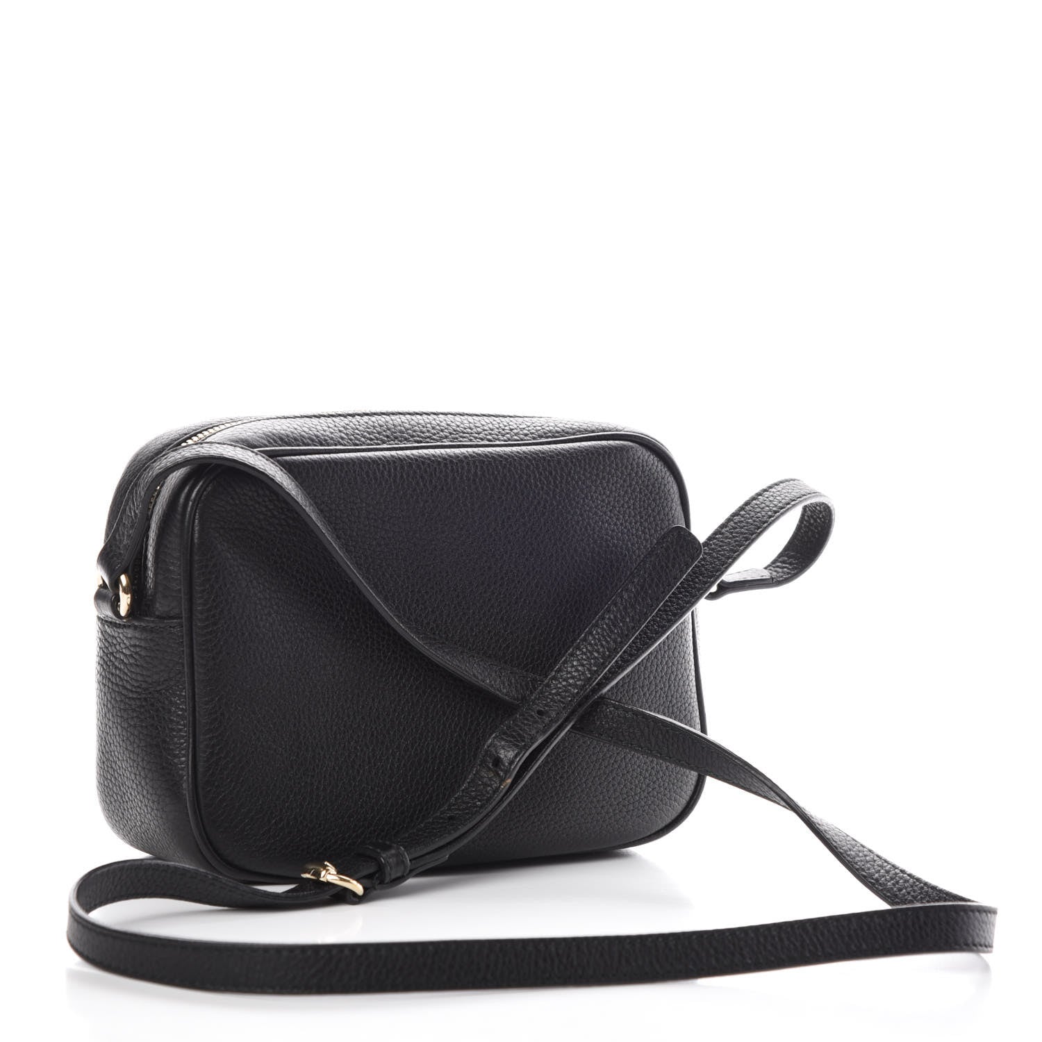 Gucci Pebbled Calfskin Small Soho Disco Bag Black 3 of 10