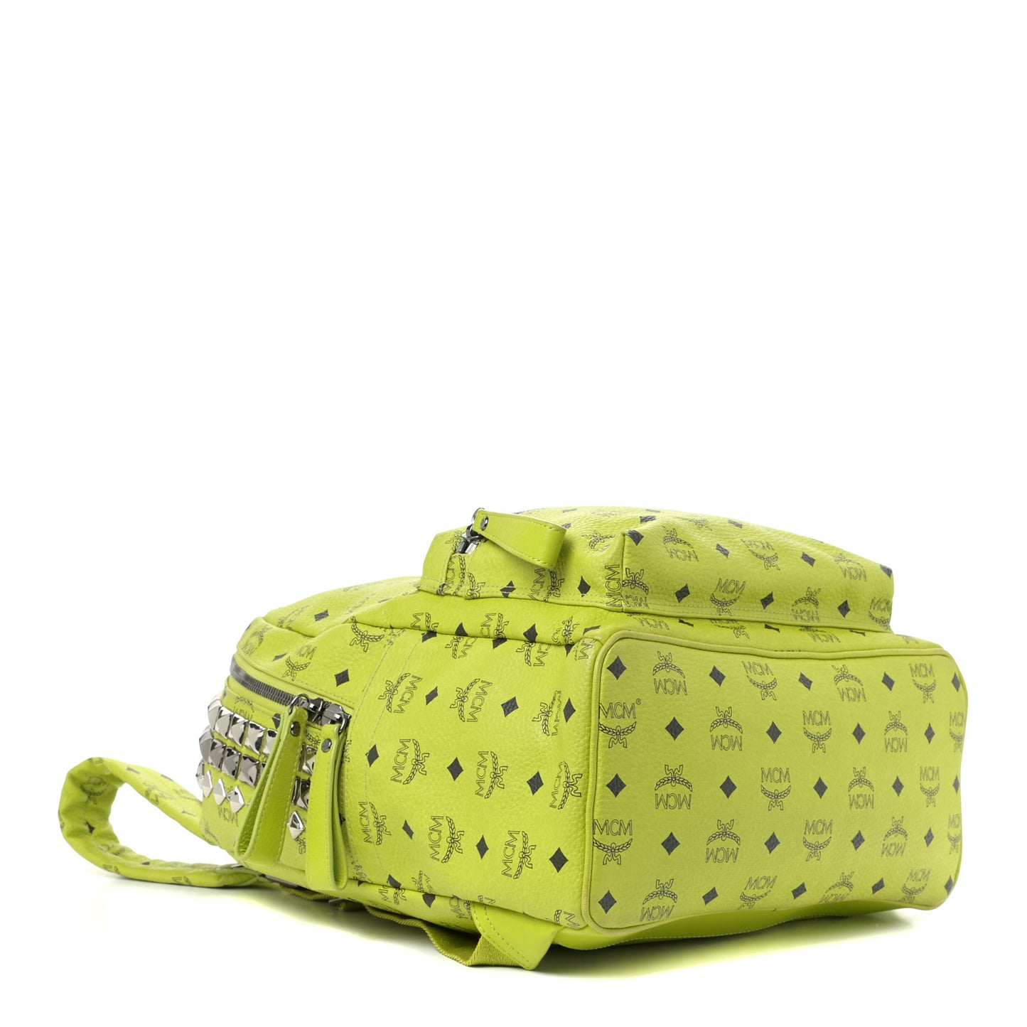 Visetos Side Stud Medium Stark Backpack Green