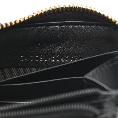 Gucci Smooth Calfskin Zip Around Wallet Black 7 of 14