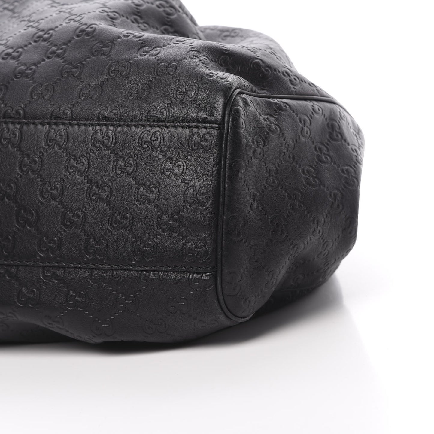Guccissima Large Sukey Tote Black