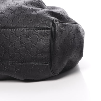 Gucci Guccissima Large Sukey Tote Black 10 of 13