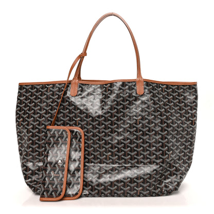 Goyard Goyardine Saint Louis GM Black Gold 3 of 11