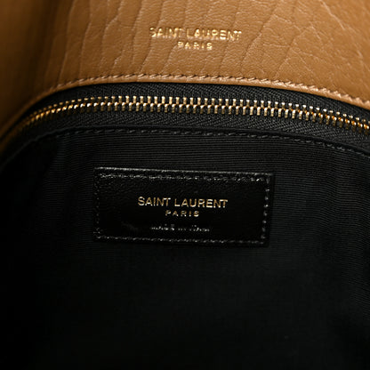 Saint Laurent Grained Lambskin Monogram Large Niki Chain Satchel Dark Cork 6 of 11