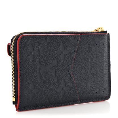 Louis Vuitton Empreinte Recto Verso Card Holder Marine Rouge 3 of 7