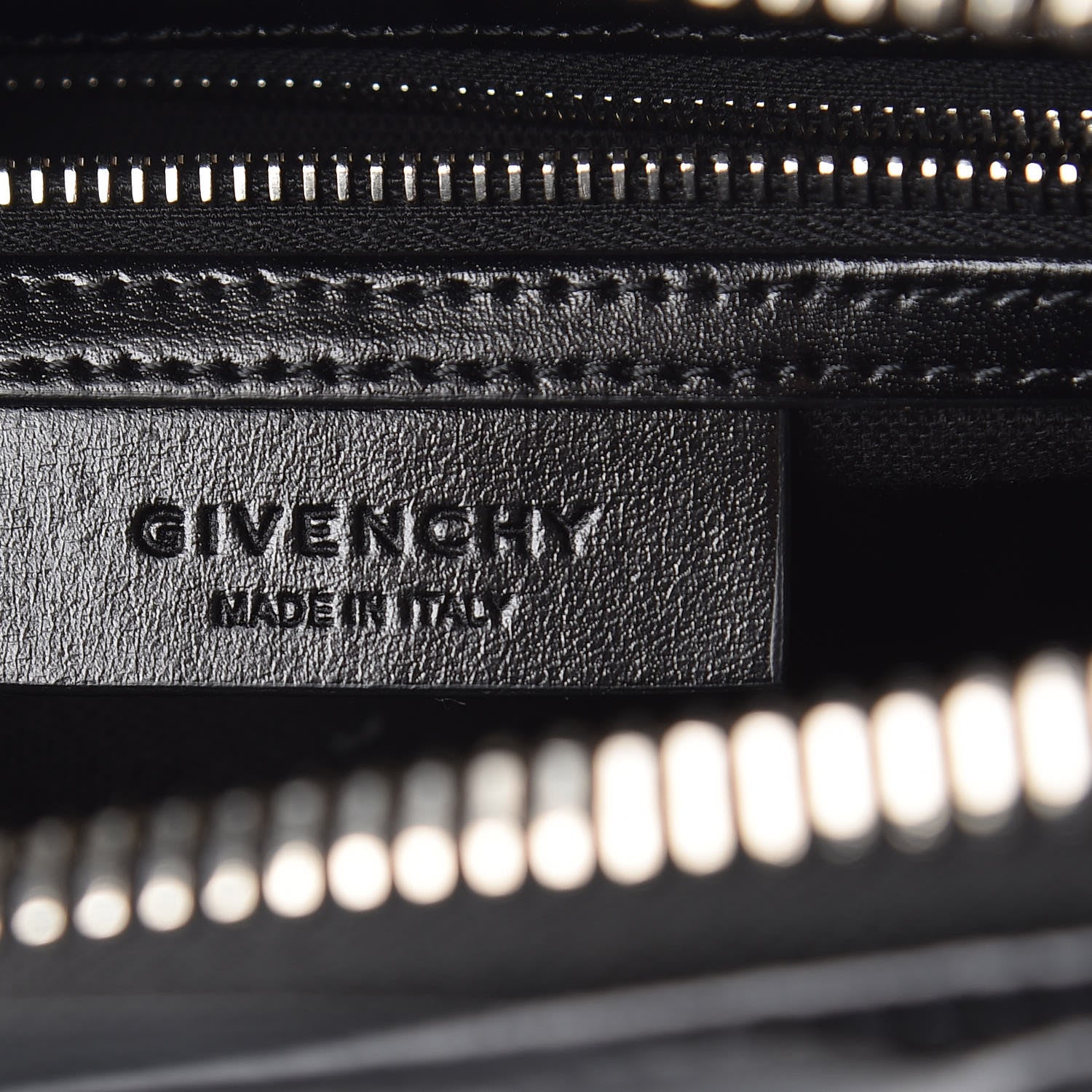 Givenchy Shiny Lord Calfskin Small Antigona Black 6 of 10
