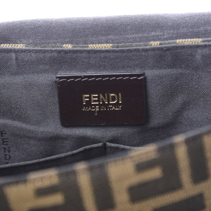 Fendi Zucca Vitello Artic Messenger Bag Tobacco Castagna 5 of 11