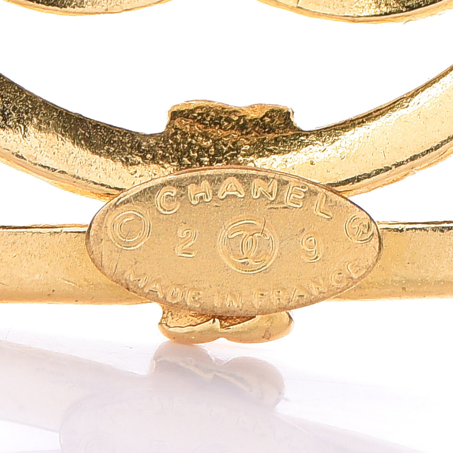 CC Brooch Gold