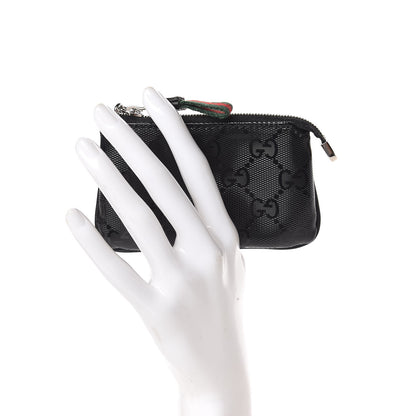 Gucci Imprime Monogram Key Case Black 1 of 8