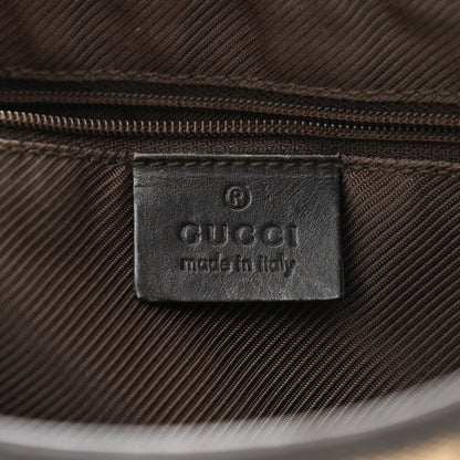Gucci Monogram Web Jackie O Hobo Dark Brown 6 of 15