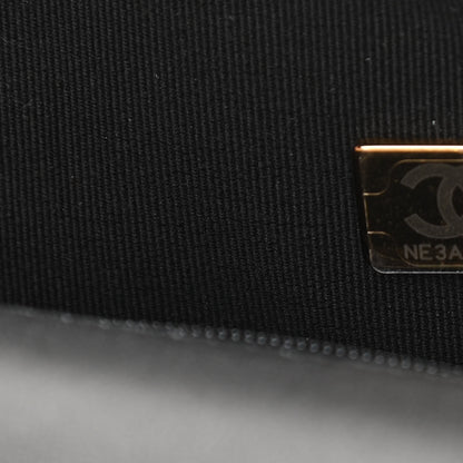 Chanel Patent Quilted Small School Memory Top Handle Flap Black 7 of 12