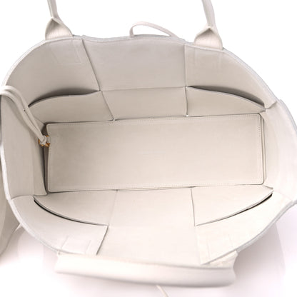 Bottega Veneta Nappa Maxi Intrecciato Medium Arco Tote White 6 of 11