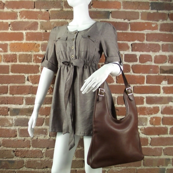 Hermes Clemence Massai Cut GM Havane Brown 2 of 7