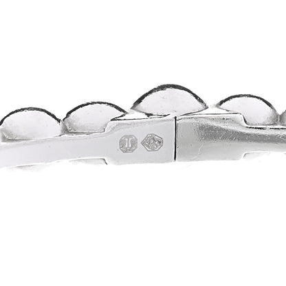 Van Cleef & Arpels 18K White Gold Perlee Pearls of Gold Bracelet S 4 of 5