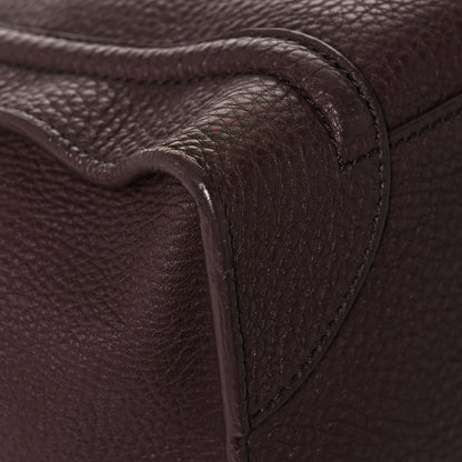 Celine Pebbled Calfskin Mini Luggage Chocolate 8 of 13
