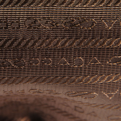 Prada Glace Calf Sfumata Pleated Hobo 8 of 8