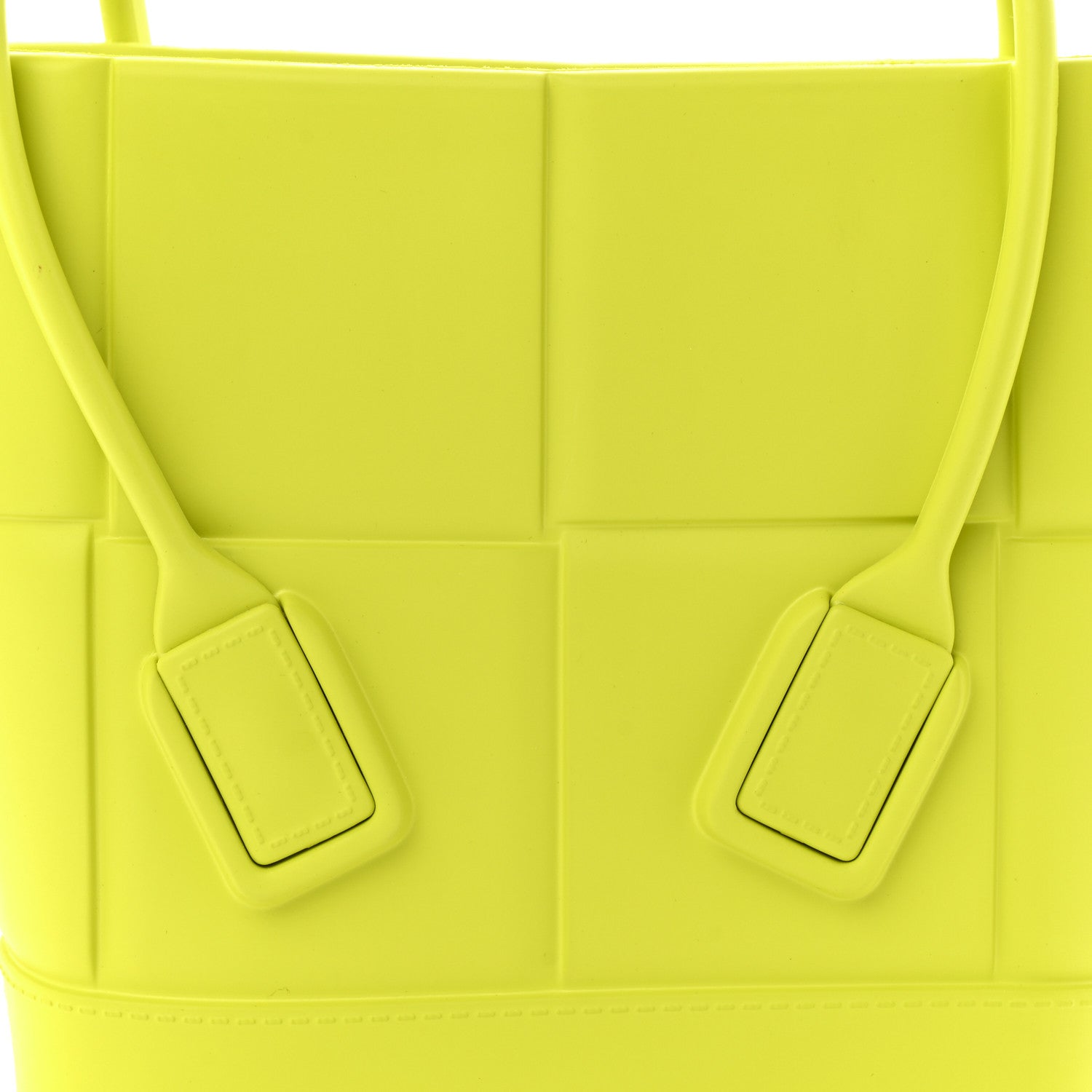 Bottega Veneta Rubber Maxi Intrecciato Mini Arco Kiwi Green 7 of 12