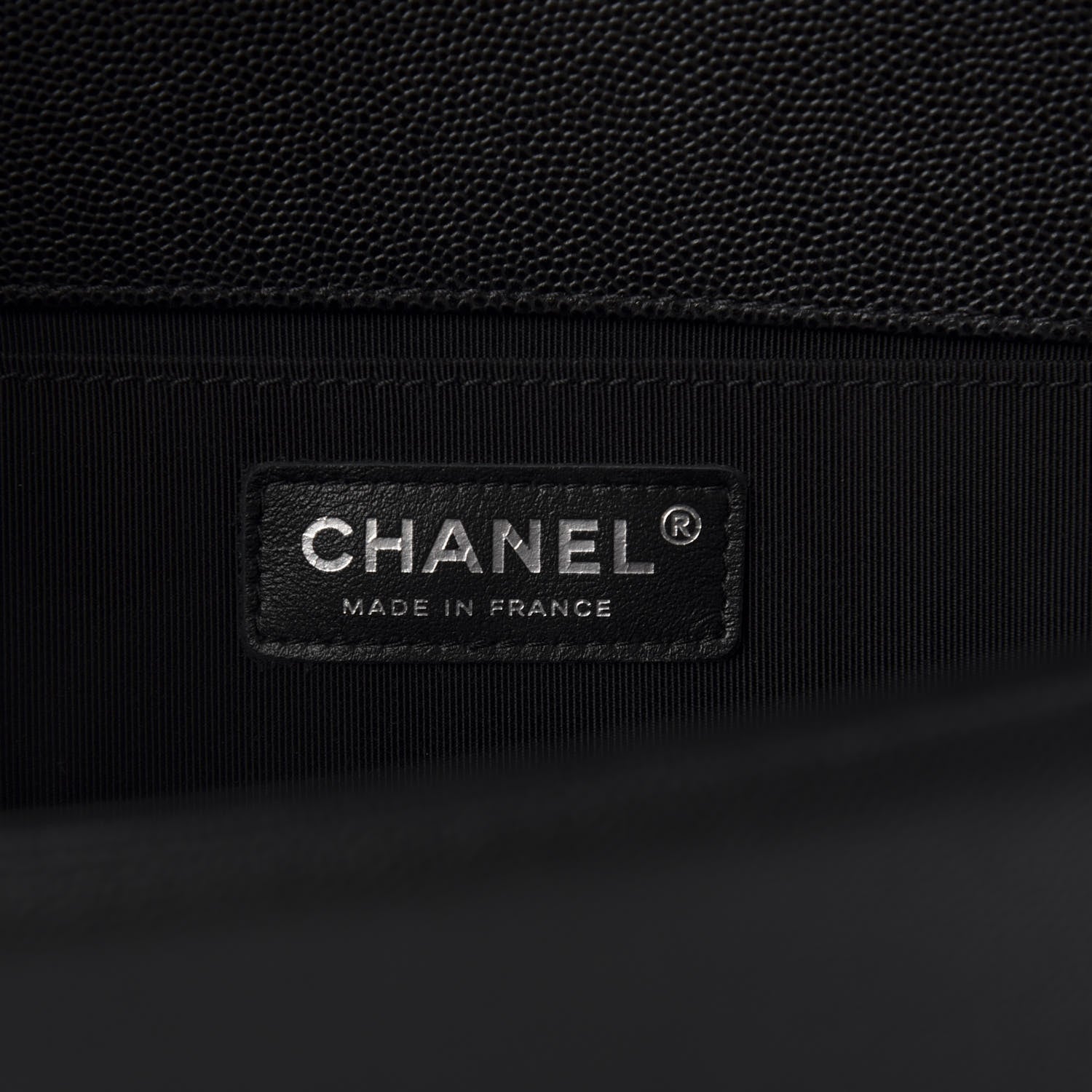 Chanel Caviar Quilted Medium Boy Flap Black 8 of 11