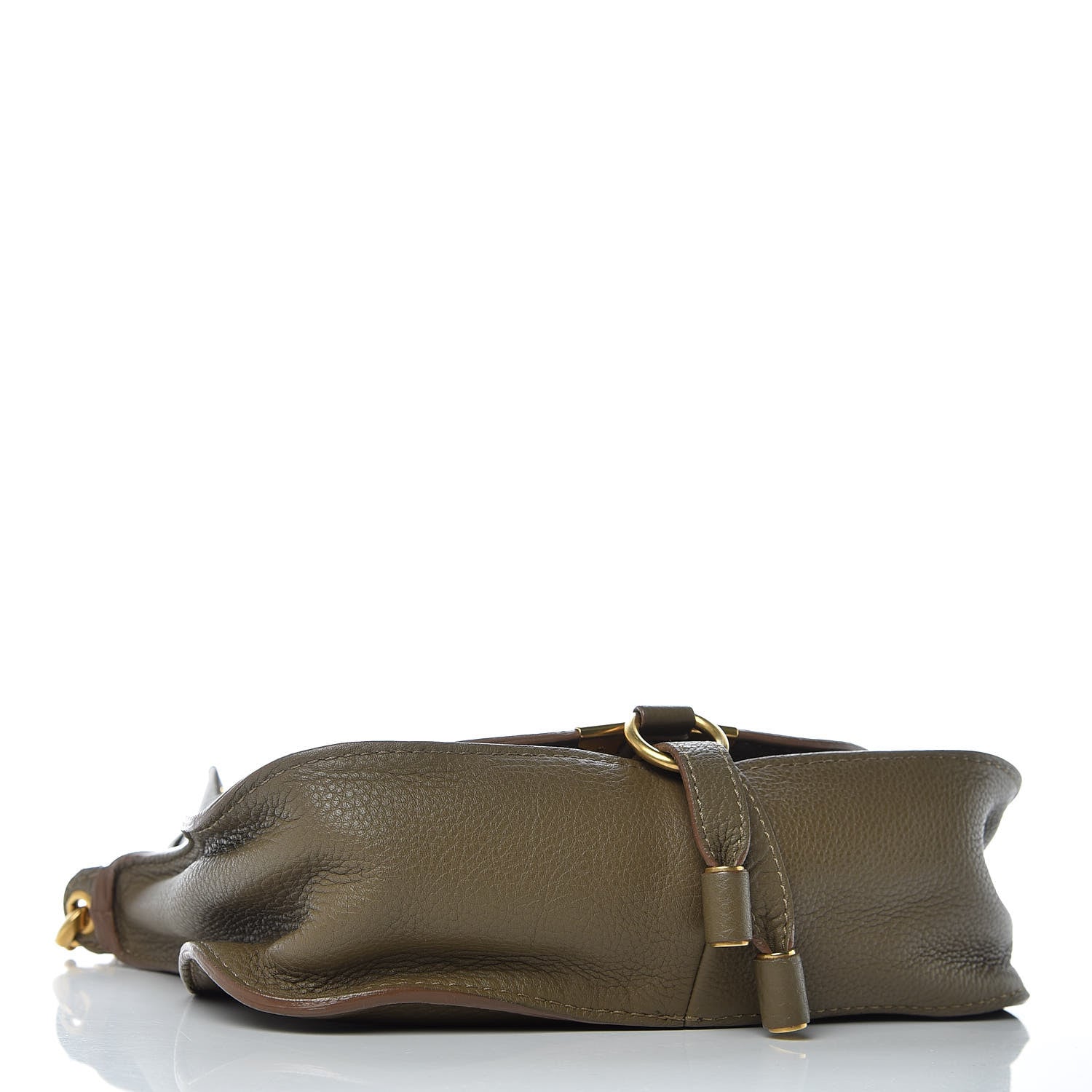 Chloe Calfskin Baby Marcie Satchel Anchor Grey 4 of 12