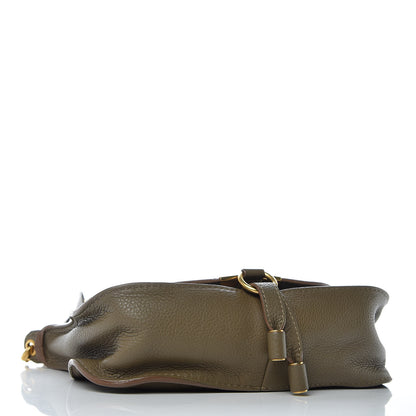 Chloe Calfskin Baby Marcie Satchel Anchor Grey 4 of 12