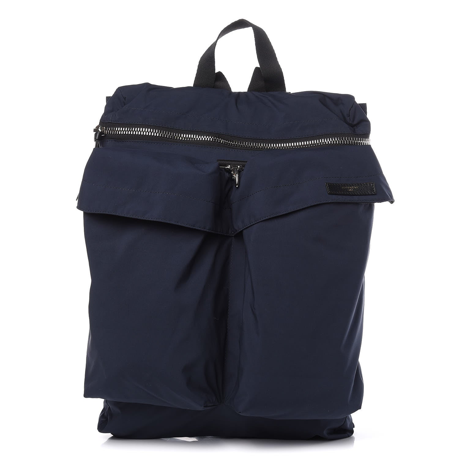 Givenchy Nylon Flat Backpack Navy 1 of 8