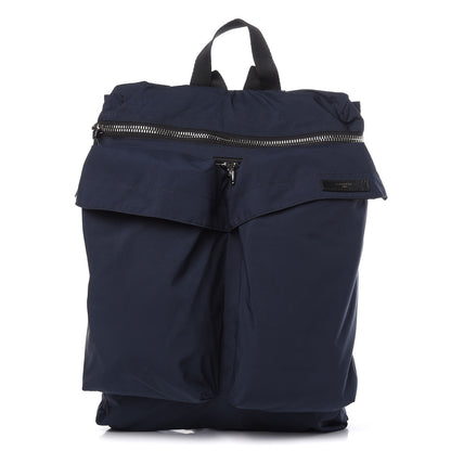 Givenchy Nylon Flat Backpack Navy 1 of 8