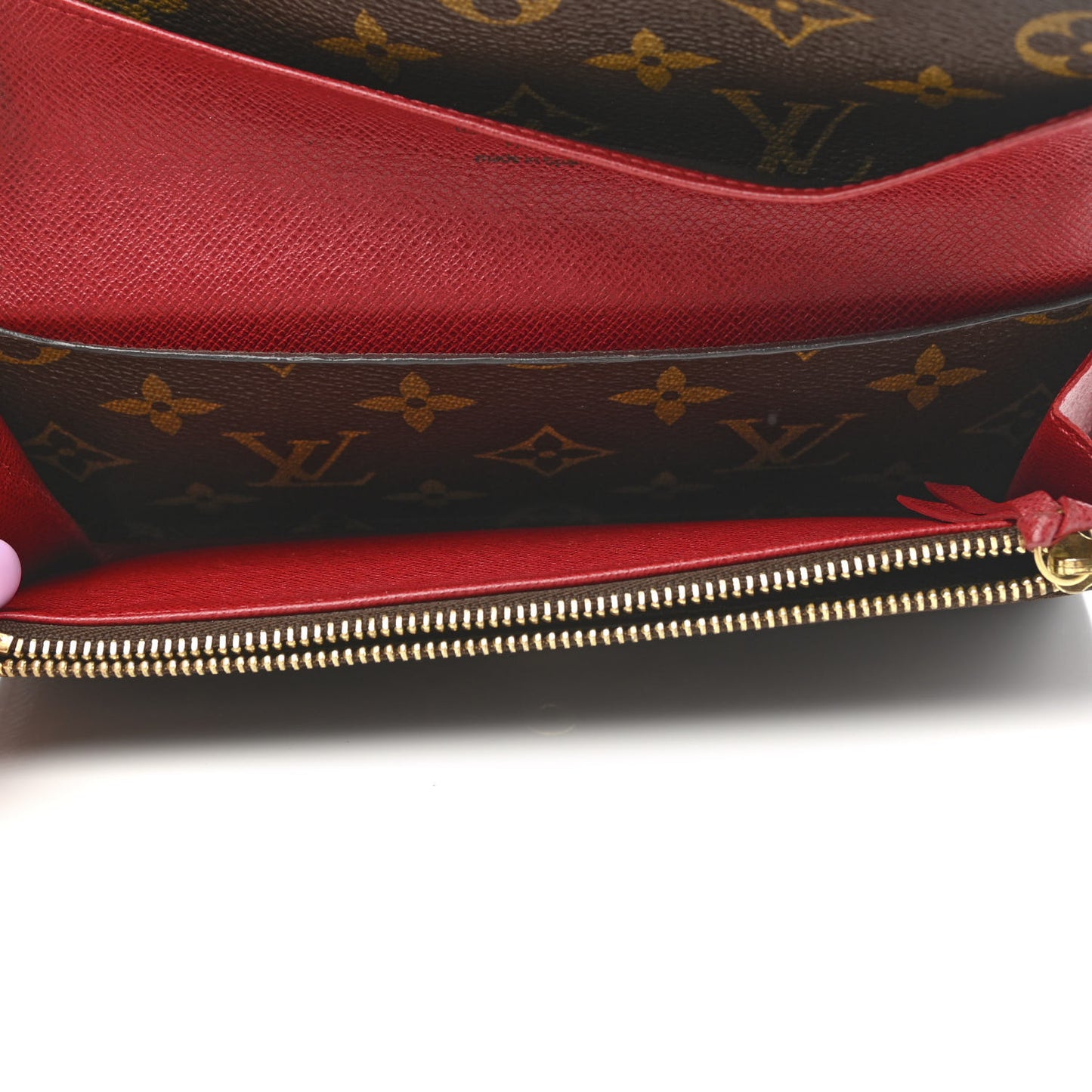 Monogram Emilie Wallet Fuchsia