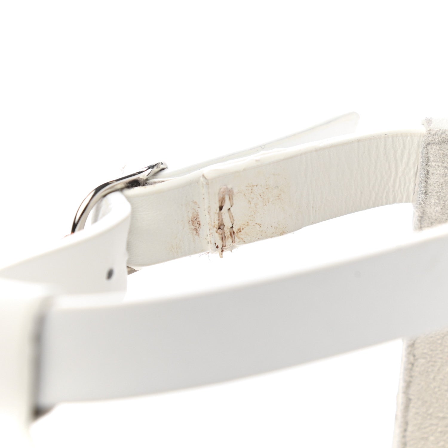 Hermes Calfskin Costanza Espadrilles 36 White 9 of 13