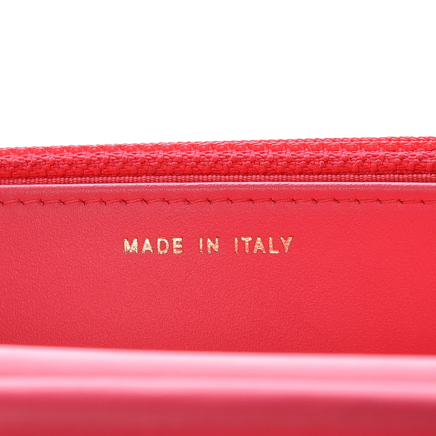 Patent Calfskin Quilted Boy Wallet On Chain WOC Pink