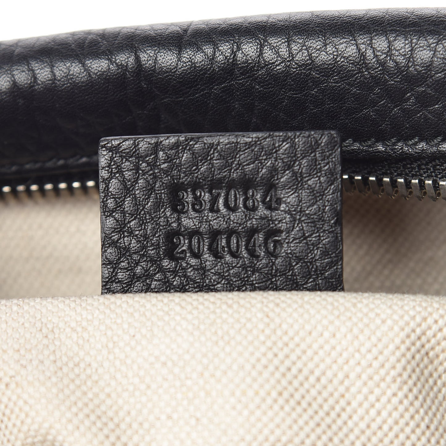 Pebbled Calfskin Medium Soho Messenger Bag Black