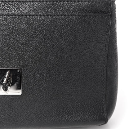 Louis Vuitton Calfskin Lockme II Chain Bag BB Black 10 of 17