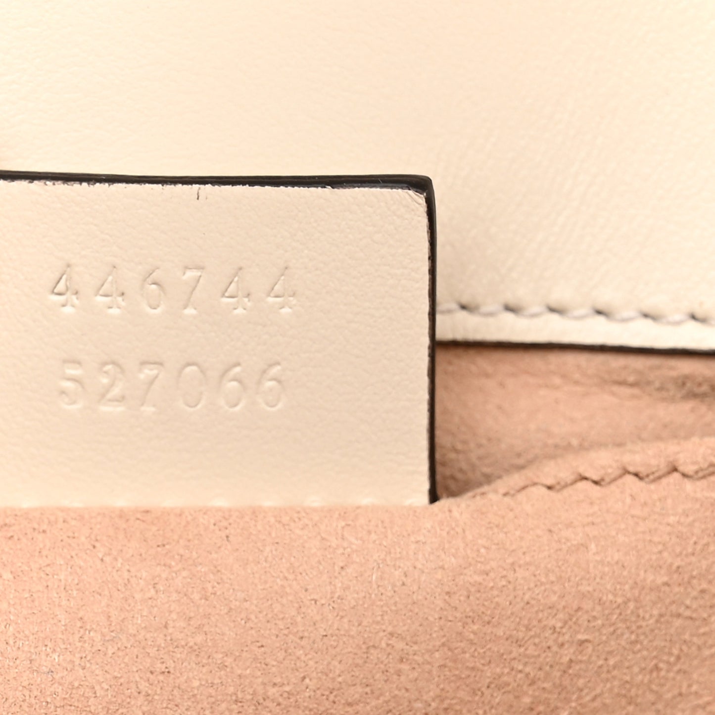 Calfskin Matelasse Mini GG Marmont Shoulder Bag White