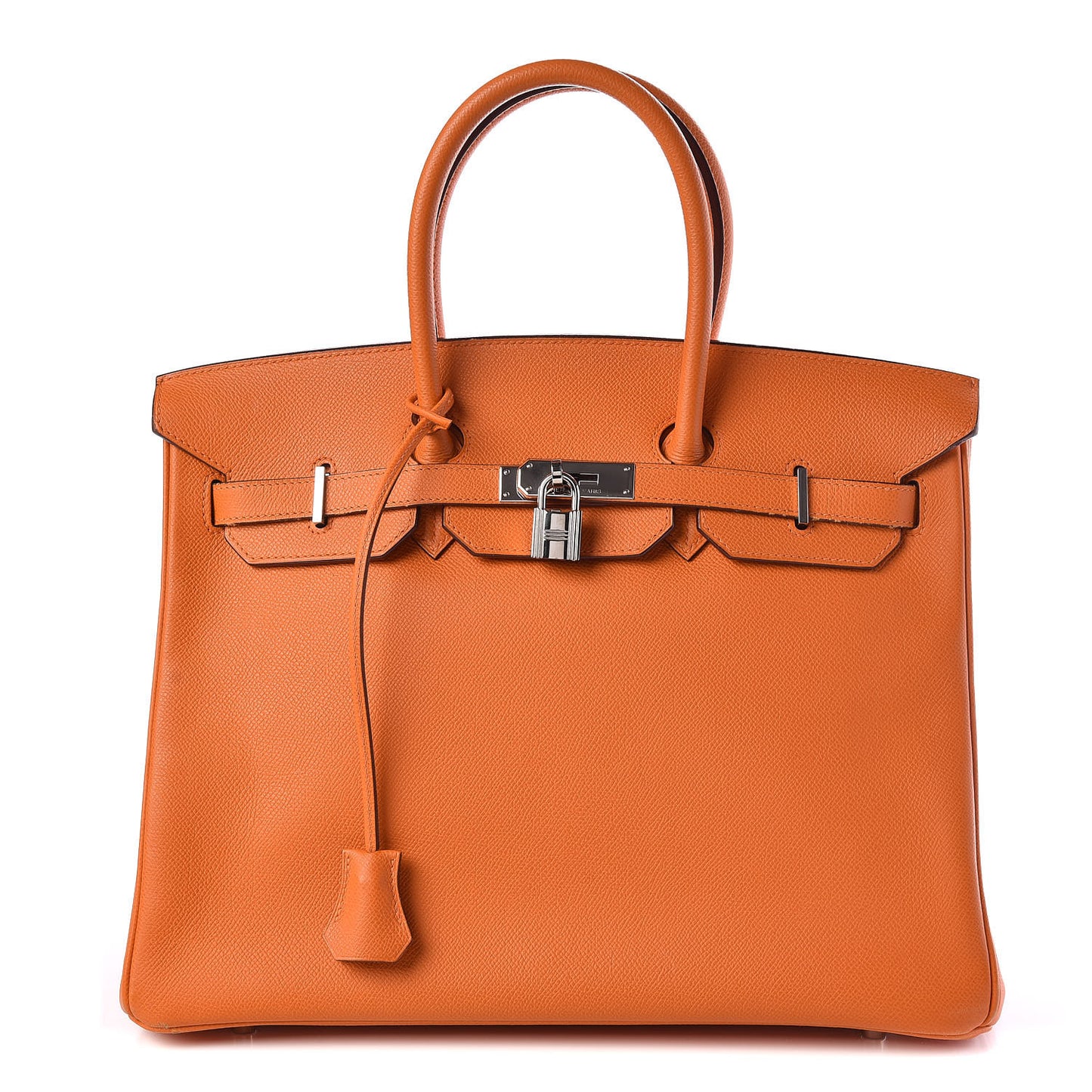 Epsom Birkin 35 Orange