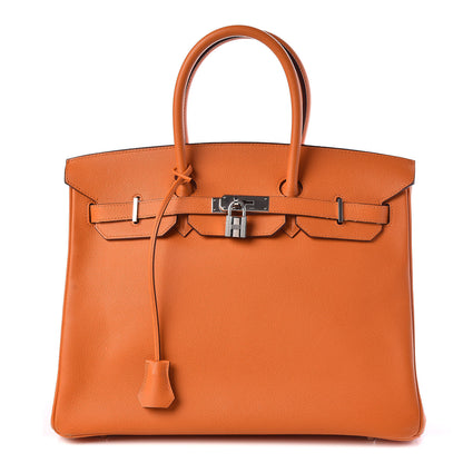 Hermes Epsom Birkin 35 Orange 1 of 17