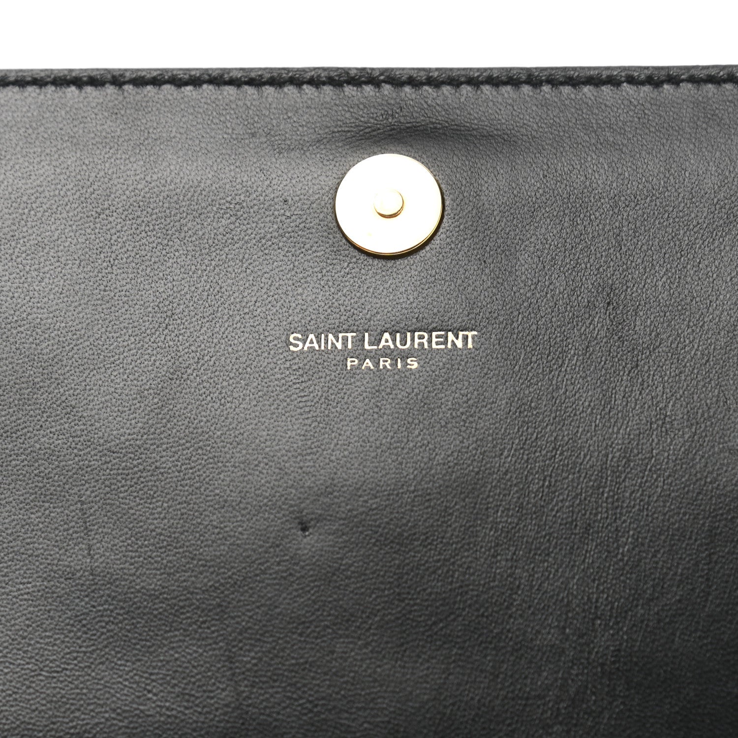 Saint Laurent Calfskin Snake Embossed Tie Dye Classic Kate Monogram Clutch Multicolor 6 of 11